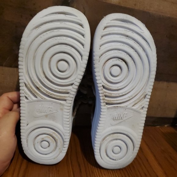 Nike Icon Classic Black Gold White Platform Sandals Shoes Women's Size 7 DH0224 - Picture 10 of 14